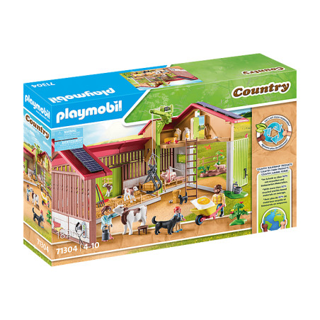 set da gioco playmobil country grande fattoria con figurine 182pz