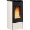 stufa a pellet extraflame marina idro h11 avorio [1286200 - 5