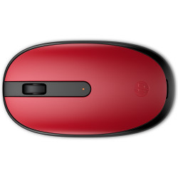 mouse hp 240 wireless bluetooth 1600dpi rosso [43n05aa]
