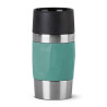 thermos emsa travel mug compact 300ml in acciaio inossidabile/verde