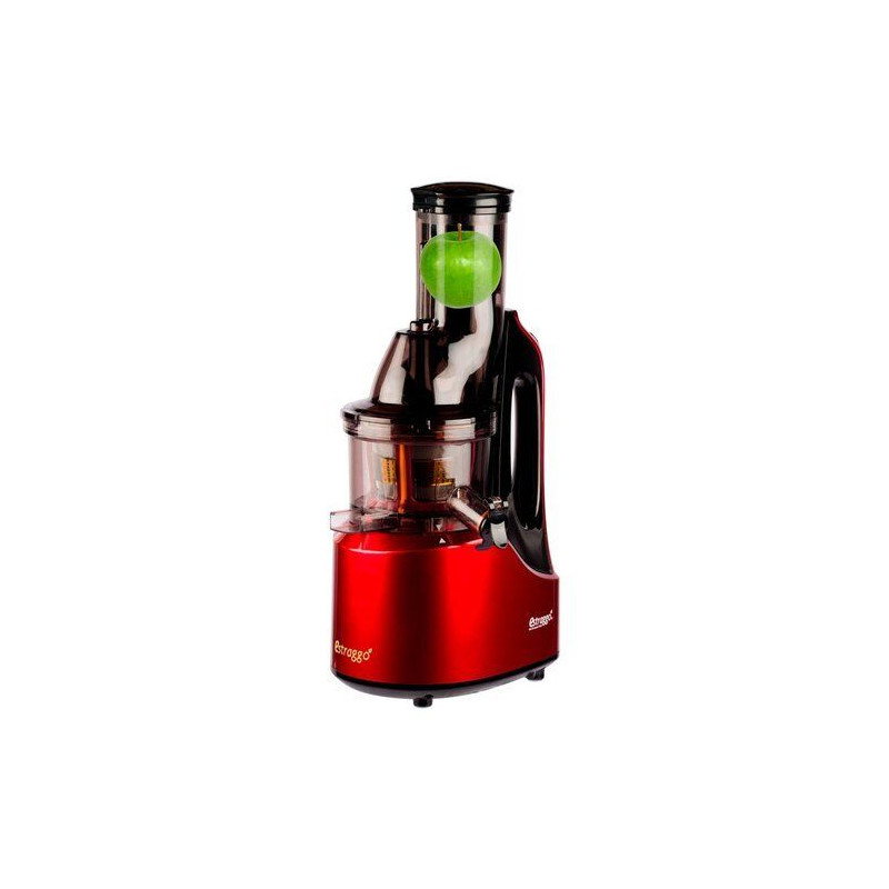 estrattore di succo siqur salute estraggo light 60rpm/200w rosso