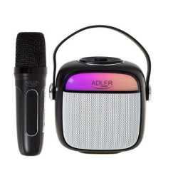 altoparlante adler ad1199b wireless/bluetooth + microfono nero [ugadlxad1199b00]