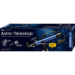 telescopio kosmos astro-teleskop 175x nero [675158]
