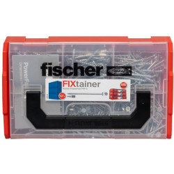 set di viti fischer fixtainer powerfast ii 527 pz