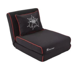 sedia gaming xrocker pieghevole materasso crash pad jr nero/rosso