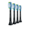 testine spazzolino philips sonicare premium nero 4pz [hx9044/88]