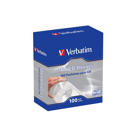 busta porta cd verbatim 100 pz. [49976]