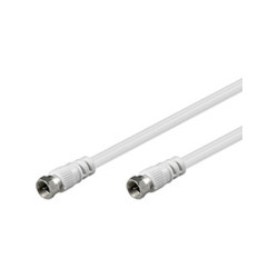 cavo antenna satellite f/f 1,5 mt bianco