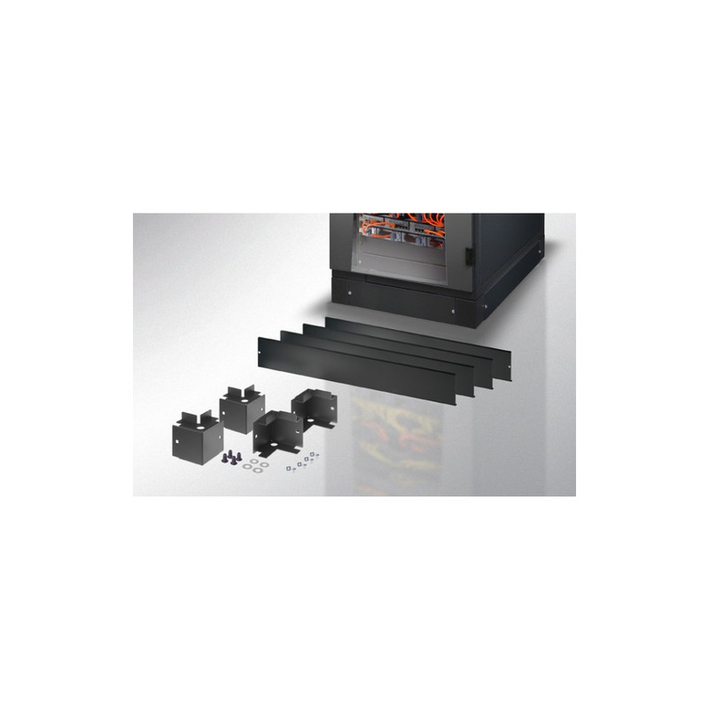 zoccolo 600 x 800 mm per armadi rack nero