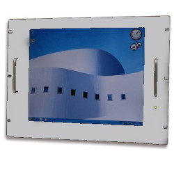 monitor lcd 17'' per rack 19'' 8 unità grigio
