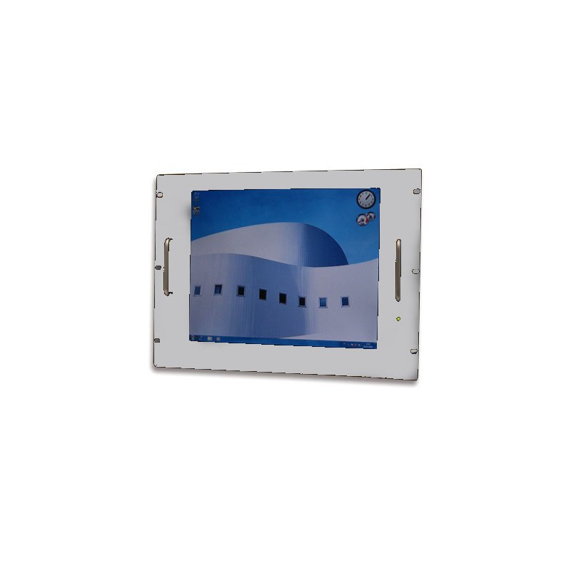 monitor lcd 17'' per rack 19'' 8 unità grigio