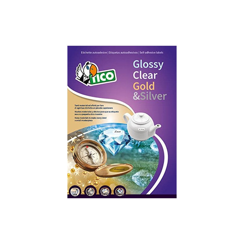 etichette tico press glossy laser d.25 [pg4-25]
