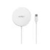 caricabatterie magnetico aukey aircore wireless 15w bianco [lc-a1