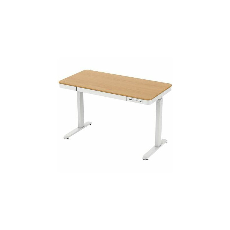 scrivania tuckano et119w-c bi bianco/marrone [et119w-c bi]