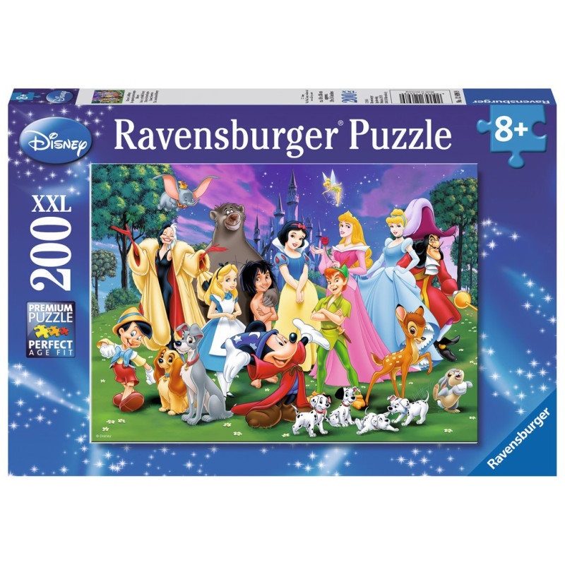 puzzle ravensburger disney - i grandi personaggi 200pz [12698]