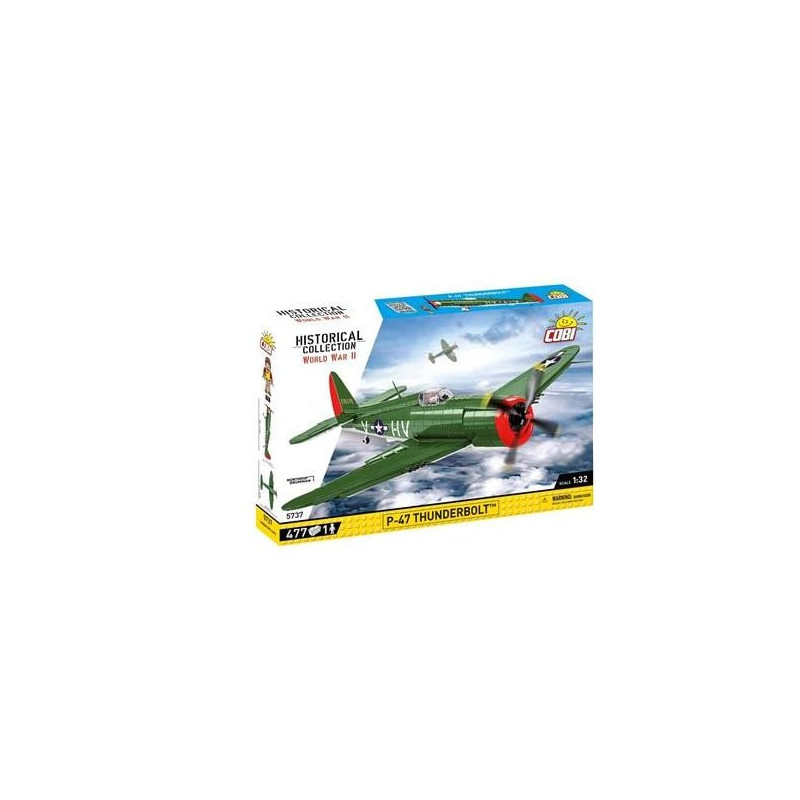 gioco di costruzione cobi klocki p-47 thunderbolt fighter [wpcbks0uf005737]