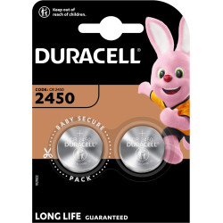 pile duracell 52137 a bottone cr2450 3v 2pz [azdurebdl245001]