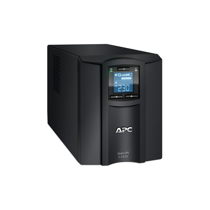 gruppo di continuita' apc smart-ups c 2000va/1300w nero [smc2000i]