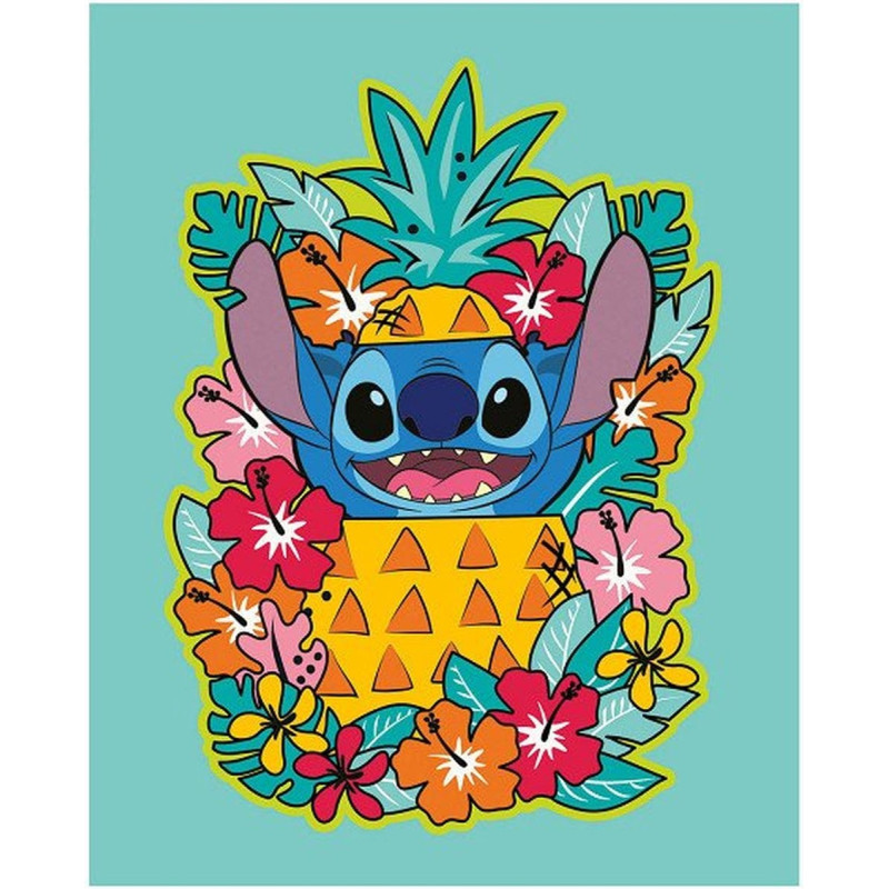 kit pittura ravensburger creart disney stitch 30x24cm multicolore