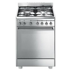 forno ad incasso smeg cx68mf8-2 combinato con piano cottura 60cm