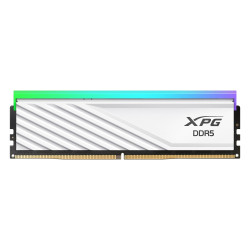 ram dimm ddr5 32gb adata 6000mhz cl30 1.35/1.4v bianco [ax5u6000c3016g-dtlabrwh]