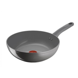 padella lagostina risorsa wok 28cm grigio