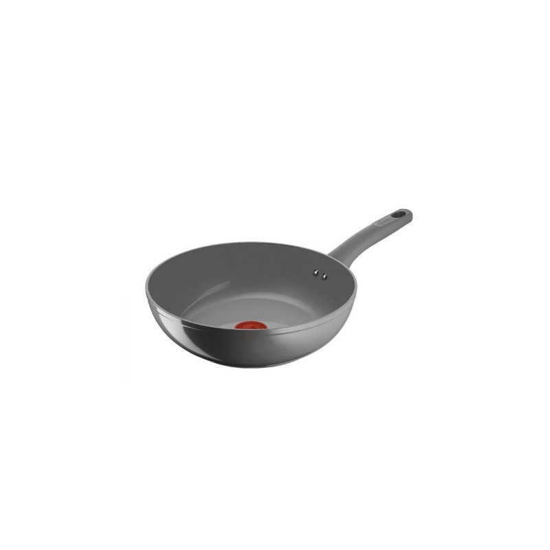 padella lagostina risorsa wok 28cm grigio