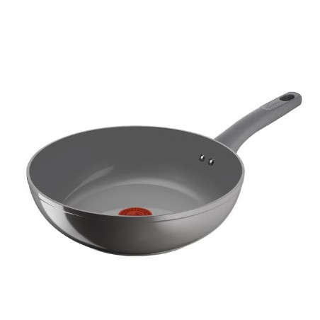 padella lagostina risorsa wok 28cm grigio