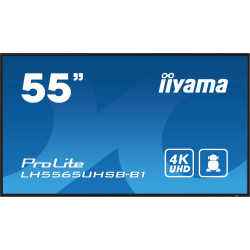 monitor digital signage led 54.6'' iiyama prolite lh5565uhsb-b1
