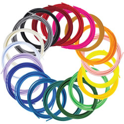 filamenti 3doodler flow 1.75mm multicolore 20pz [flow-fils]