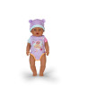 bambola zapf creation baby born @ eva/femmina 43cm +3anni multicolore
