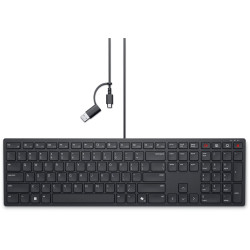 tastiera dell kb525c cablato/qwerty/usb/nero [kb525c-it-emea]