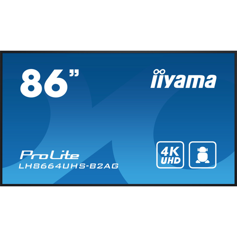 monitor digital signage led 98'' iiyama 3840x2160/classe
