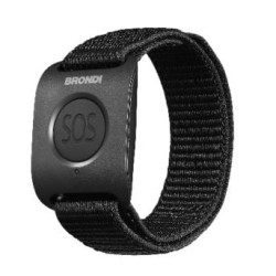 braccialetto sos brondi 3v nero