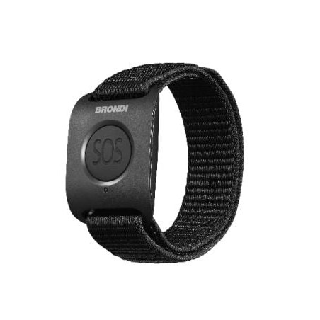 braccialetto sos brondi 3v nero