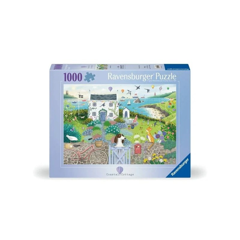 puzzle ravensburger 12001104 cottage costiero multicolore 1000pz