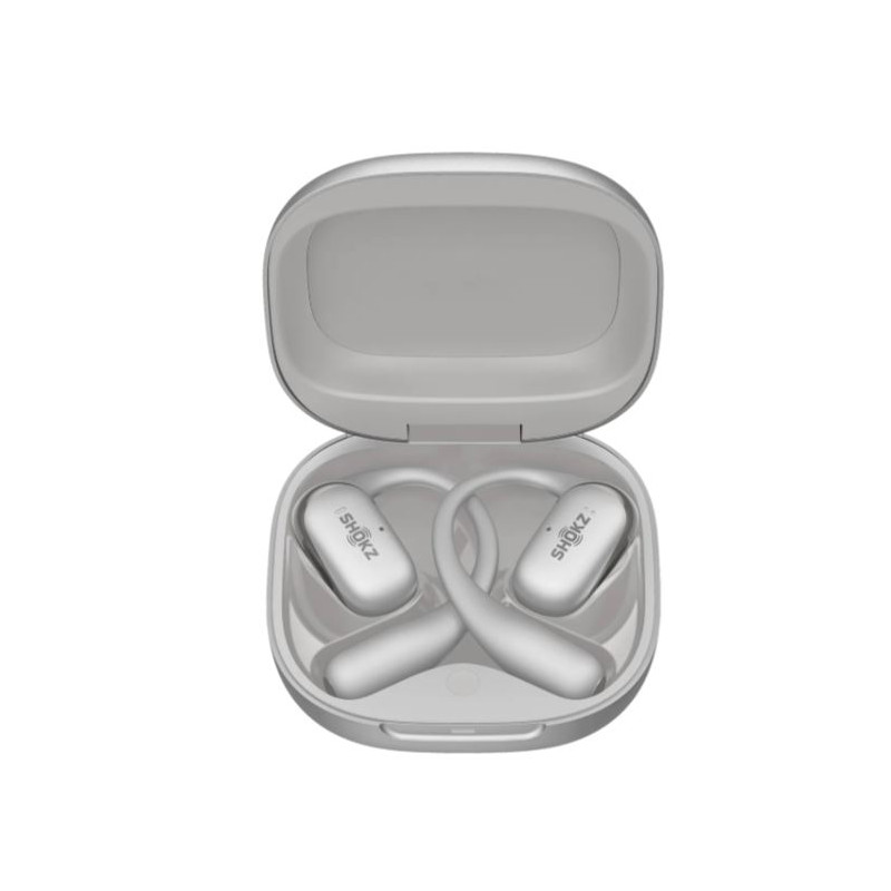 auricolari shokz openfit 2+ wireless/bluetooth grigio [t921-st-gy]