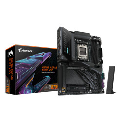 scheda madre amd gigabyte x870e aorus elite x3d am5 atx 4x ddr5 nero