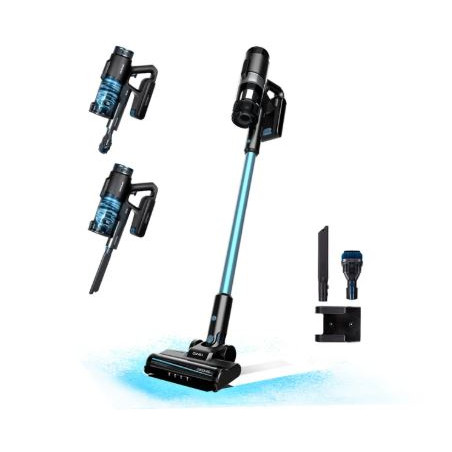 scopa elettrica cecotec conga rockstar 1500 25.2v nero/blu [8422]