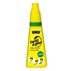 adesivo uhu attaccatutto twist glue 35ml senza solventi [d9285]