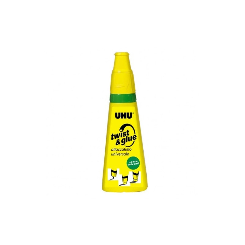 adesivo uhu attaccatutto twist glue 35ml senza solventi [d9285]