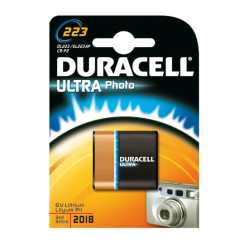 pila duracell 1 pz. ultra photo lithium 223 (cr-p2) [d223103]
