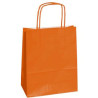 25 shoppers carta kraft 36x12x41cm twisted arancio [073908]