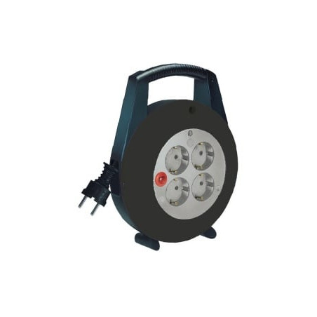 kabeltrommel brennenstuhl vario line 4fach 5m schwarz/licht [1092200]