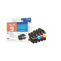 cartuccia peach sparpackplus lc-123, comp brother [pi500-86]