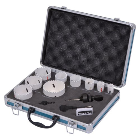 set sega da traforo makita d-47282 12 pezzi [d-47282]