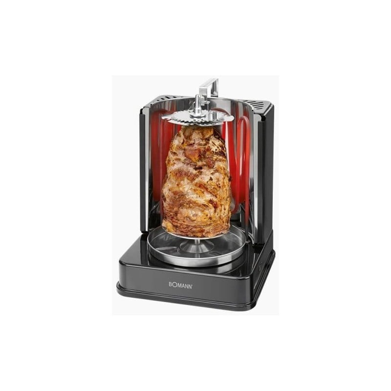 griglia bomann dvg 3006 cb multi grill 1400w nero [630061]