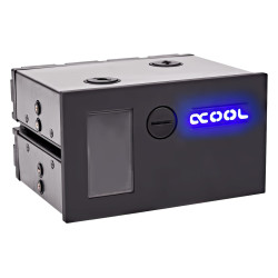 alphacool - single laing d5 - dual 5,25 bay station [15247]