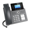 telefono fisso ip grandstream 3-linea nero [grp 2604p hd]