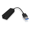 adattatore icybox ib-ac501 1x usb-a a 1xrj-45 nero [60498]